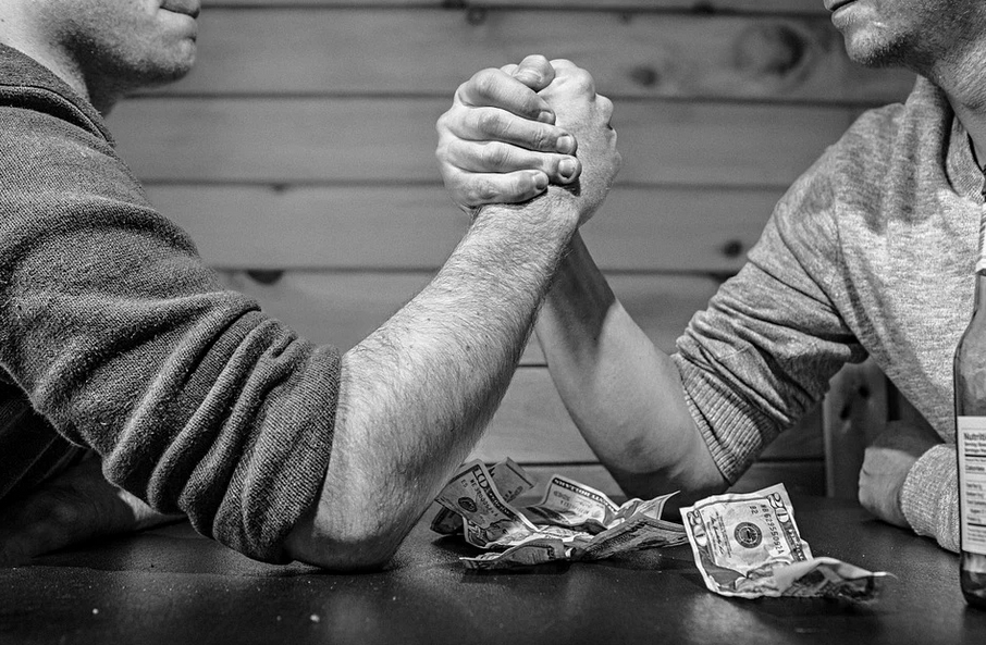 arm wrestling